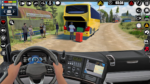 Coach Bus Driving - Bus Games ekran görüntüsü
