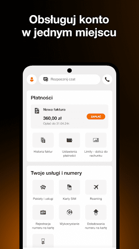 Mój Orange ekran görüntüsü