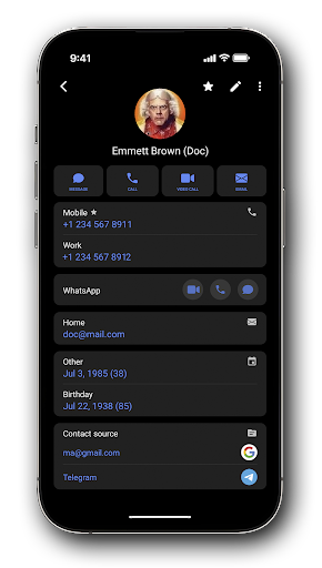 Right Contacts ekran görüntüsü
