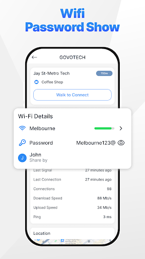 iWifi Map - Wifi Password ekran görüntüsü