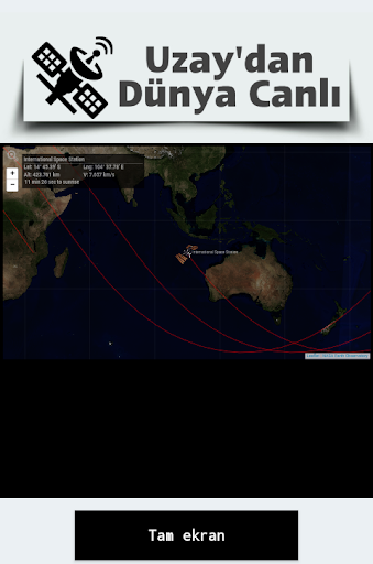 Uzay'dan Dünya'yı Canlı İzle ekran görüntüsü