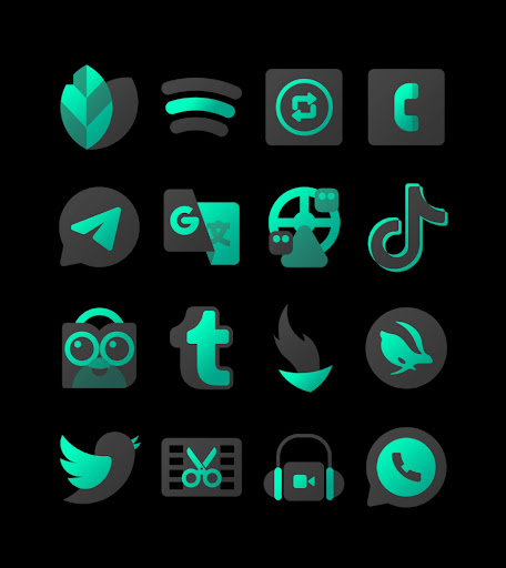 Cyandiant - icon Pack ekran görüntüsü