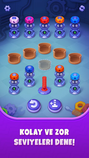 Nuts UP! Bolts Sort Puzzle ekran görüntüsü