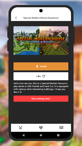 Minecraft PE için Ev Modları ekran görüntüsü