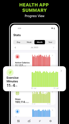 FitnessView: Activity Tracker ekran görüntüsü
