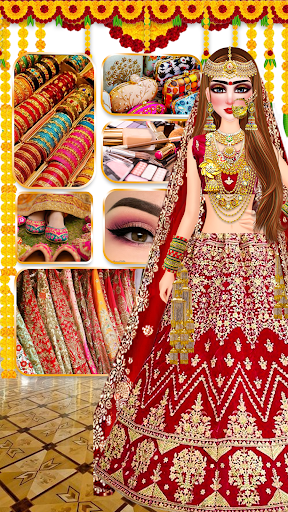 Indian Bride: Dress up Makeup ekran görüntüsü