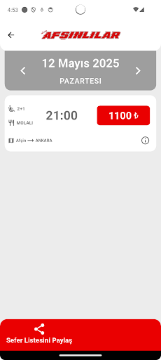 Lüks Afşınlılar Seyahat ekran görüntüsü
