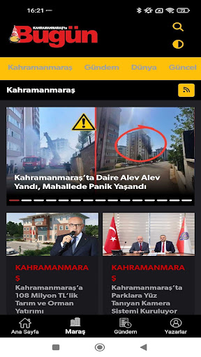 Gazete Bugün ekran görüntüsü