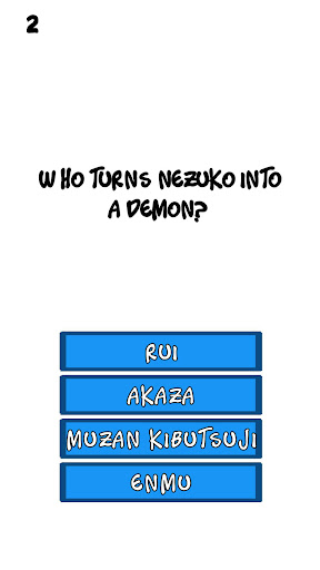 Demon Slayer Quiz ekran görüntüsü