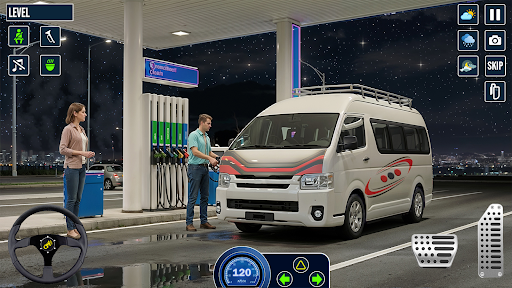 Mini Bus Driving Simulator 3D ekran görüntüsü