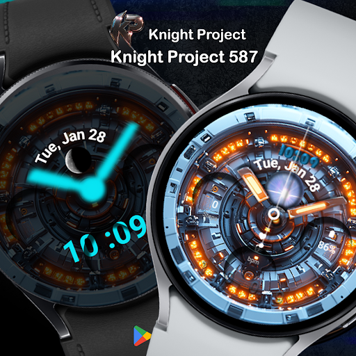 kp587 Watch Face ekran görüntüsü
