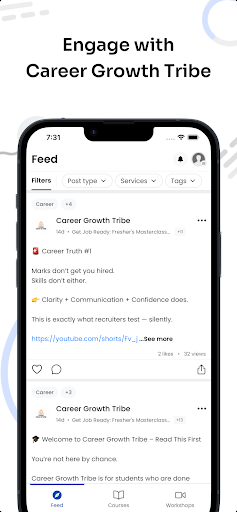 Career Growth Tribe ekran görüntüsü
