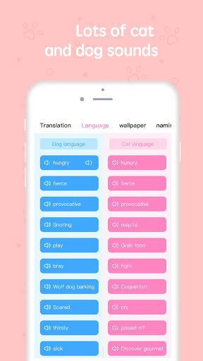Pet Translator App ekran görüntüsü