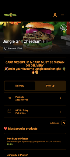 Jungle Grill Cheetham Hill ekran görüntüsü