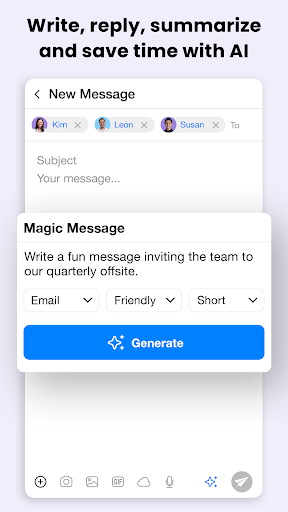 Spike: AI Email & Team Chat ekran görüntüsü