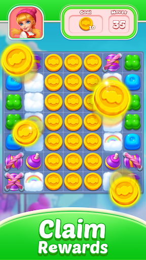 Sweet Candy Puzzle: Match Game ekran görüntüsü
