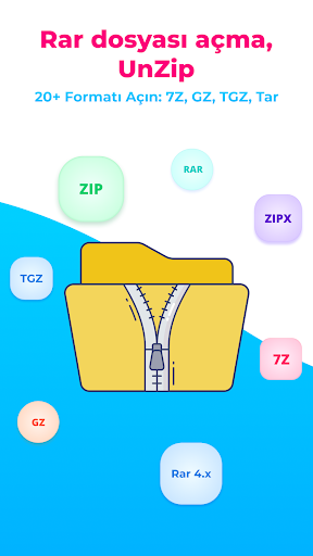 Pro Rar dosyası açma Zip UnZip ekran görüntüsü