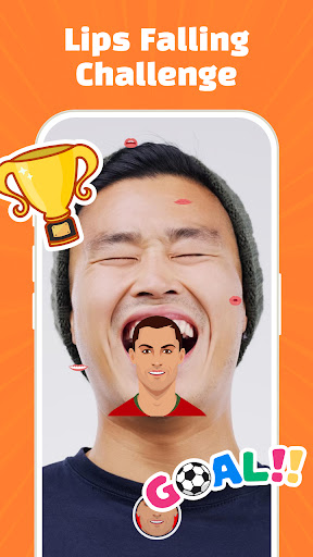 Lip Fall Challenge: Fun Filter ekran görüntüsü