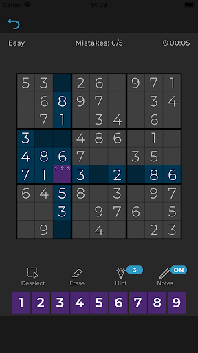 Sudoku - Classic Sudoku ekran görüntüsü