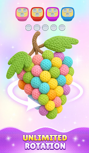 Yarn Sort 3D: Jam Puzzle ekran görüntüsü
