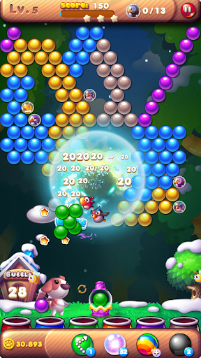 Bubble Bird Rescue 2 - Shoot! ekran görüntüsü