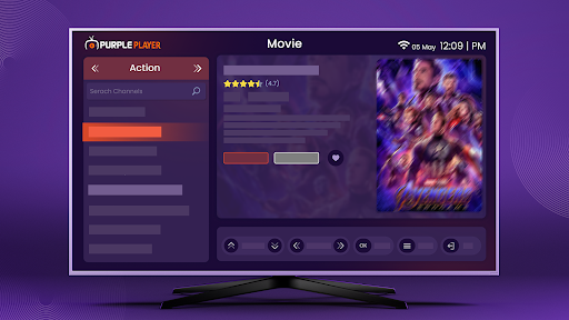 Purple Easy - IPTV Player ekran görüntüsü