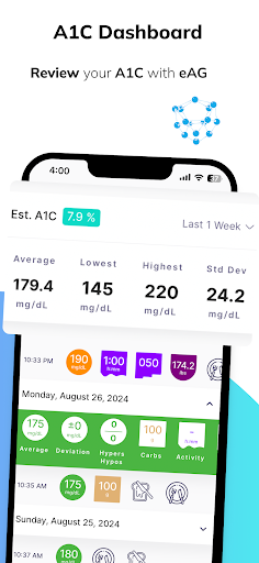 Blood Sugar Diabetes Tracker ekran görüntüsü