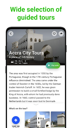 Accra Tour Guide:SmartGuide ekran görüntüsü