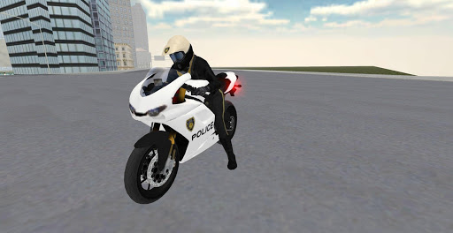 Police Motorbike Simulator 3D ekran görüntüsü