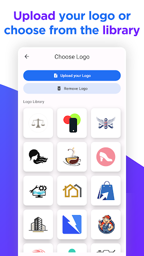 Business Card Maker: Logo & QR ekran görüntüsü
