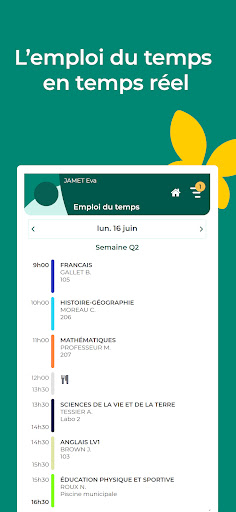 PRONOTE ekran görüntüsü
