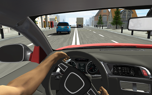 Racing in Car ekran görüntüsü
