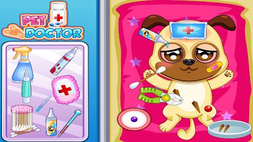 Pet Doctor Animal Caring Game ekran görüntüsü