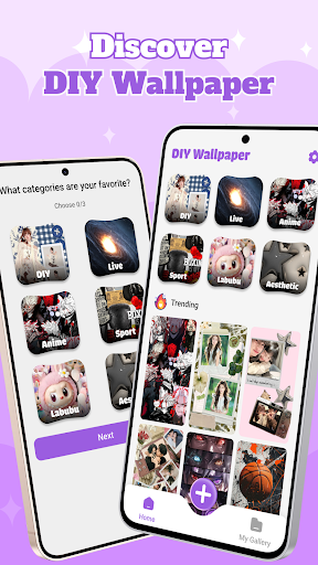 DIY Wallpaper - Collage Editor ekran görüntüsü