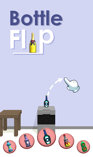 Bottle Flip 3D: Tap and Jump ekran görüntüsü