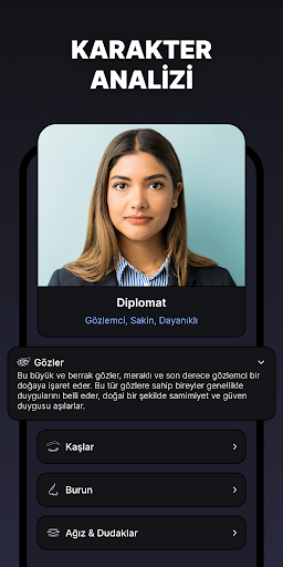 Yapay Zeka Yüz Okuma - Sima ekran görüntüsü