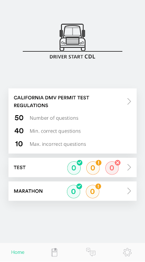 CDL Driver Permit DMV Test Ed ekran görüntüsü