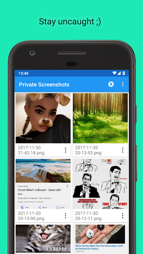 Private Screenshots ekran görüntüsü