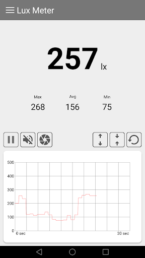 Speaking Lux Meter ekran görüntüsü