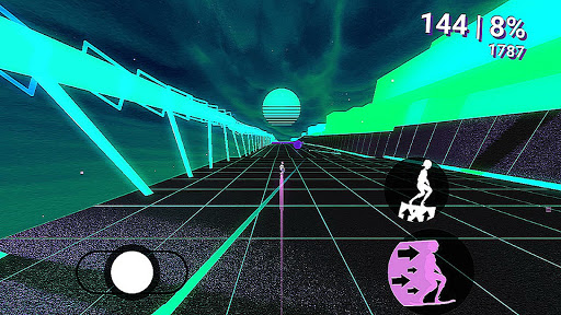 Neon Skate | Skateboard Retro ekran görüntüsü