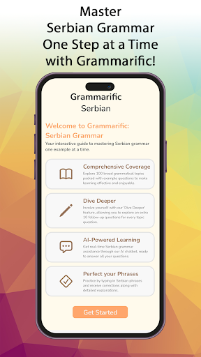 Grammarific:  Serbian Grammar ekran görüntüsü