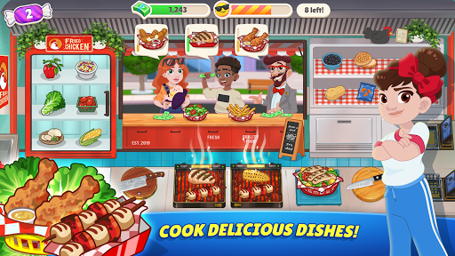 Kitchen Scramble 2: World Cook ekran görüntüsü