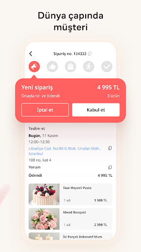 Udora Seller: Satıcı Paneli ekran görüntüsü