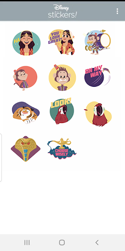 Disney Stickers: Aladdin ekran görüntüsü