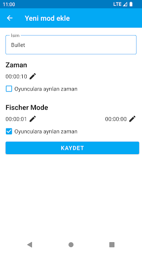 Blitz Satranç Saati ekran görüntüsü