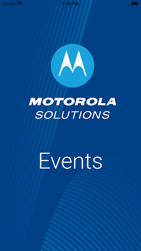 Motorola Solutions Events ekran görüntüsü