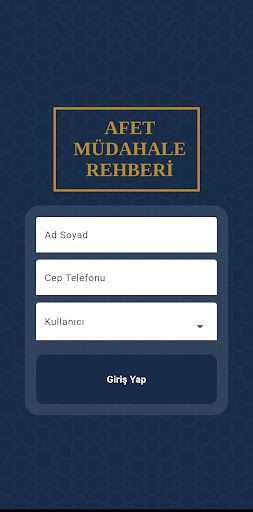 AFET MÜDAHALE REHBERİ ekran görüntüsü
