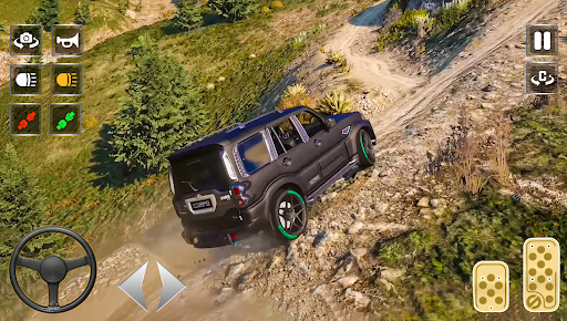 Offroad Prado Jeep Oyunu 3d ekran görüntüsü