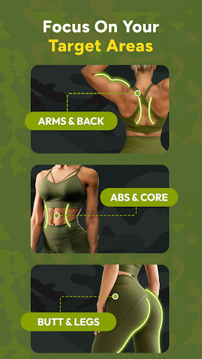 Military Calisthenics Women ekran görüntüsü