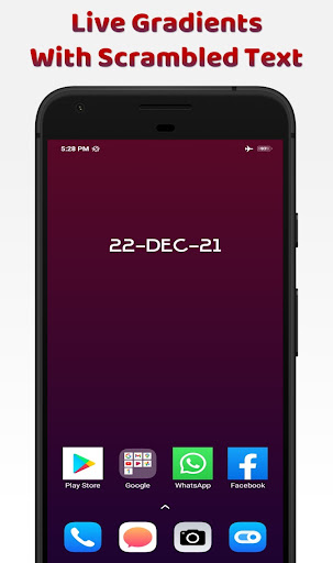 Gradient Wallpaper - Live ekran görüntüsü